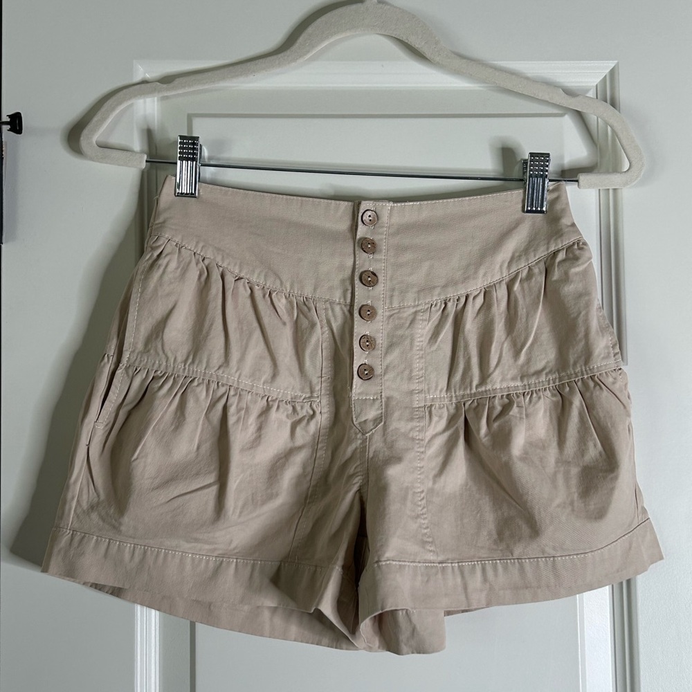 Womens button up shorts
